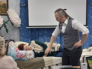 В Комплексном центре прошло практическое занятие по обучению навыкам общего ухода за гражданами пожилого возраста и инвалидами