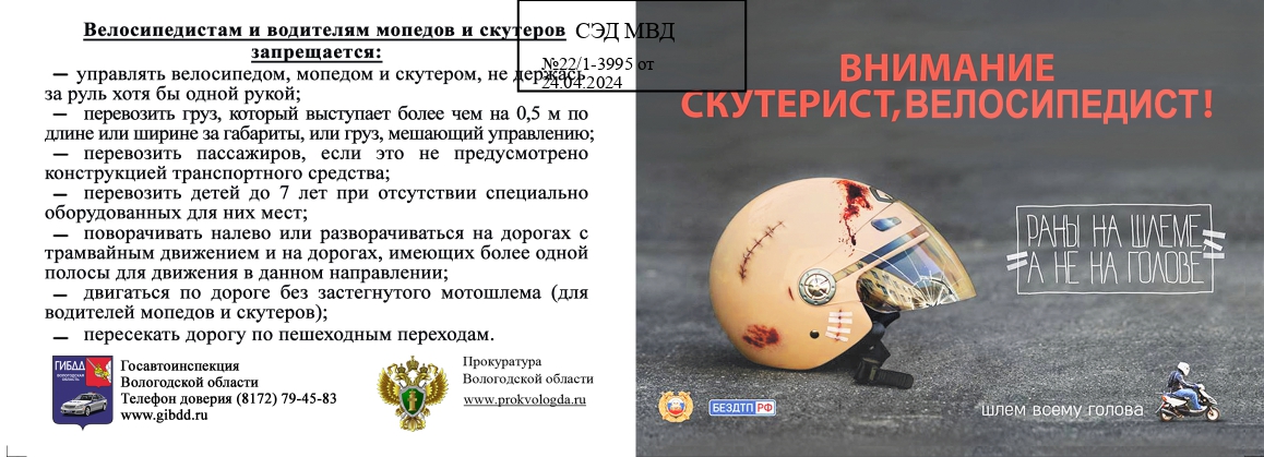 Основные правила дорожного движения, касающиеся мопедистов, скутеристов и велосипедистов