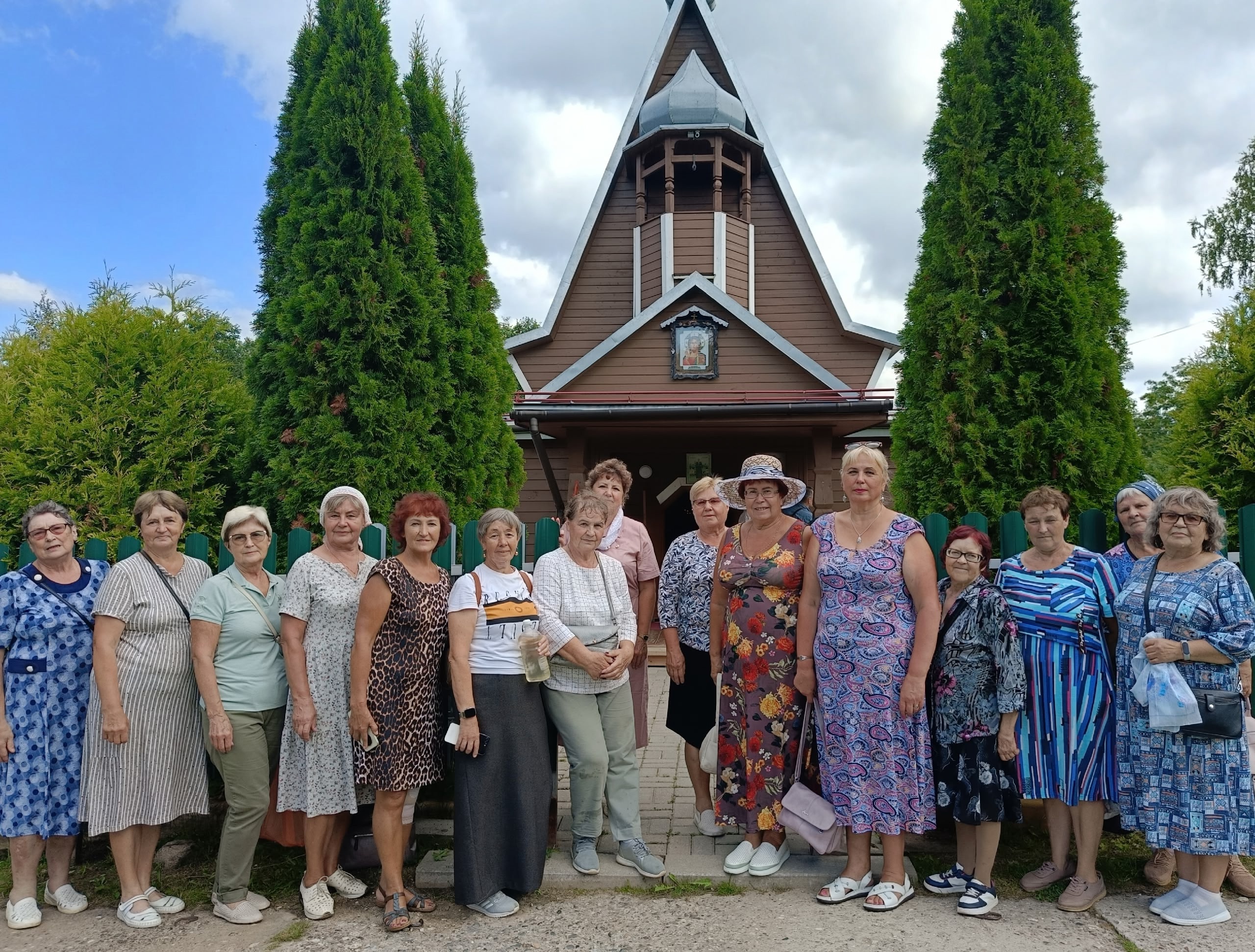 И снова экскурсия: грязовецкие ветераны в селе Сизьма