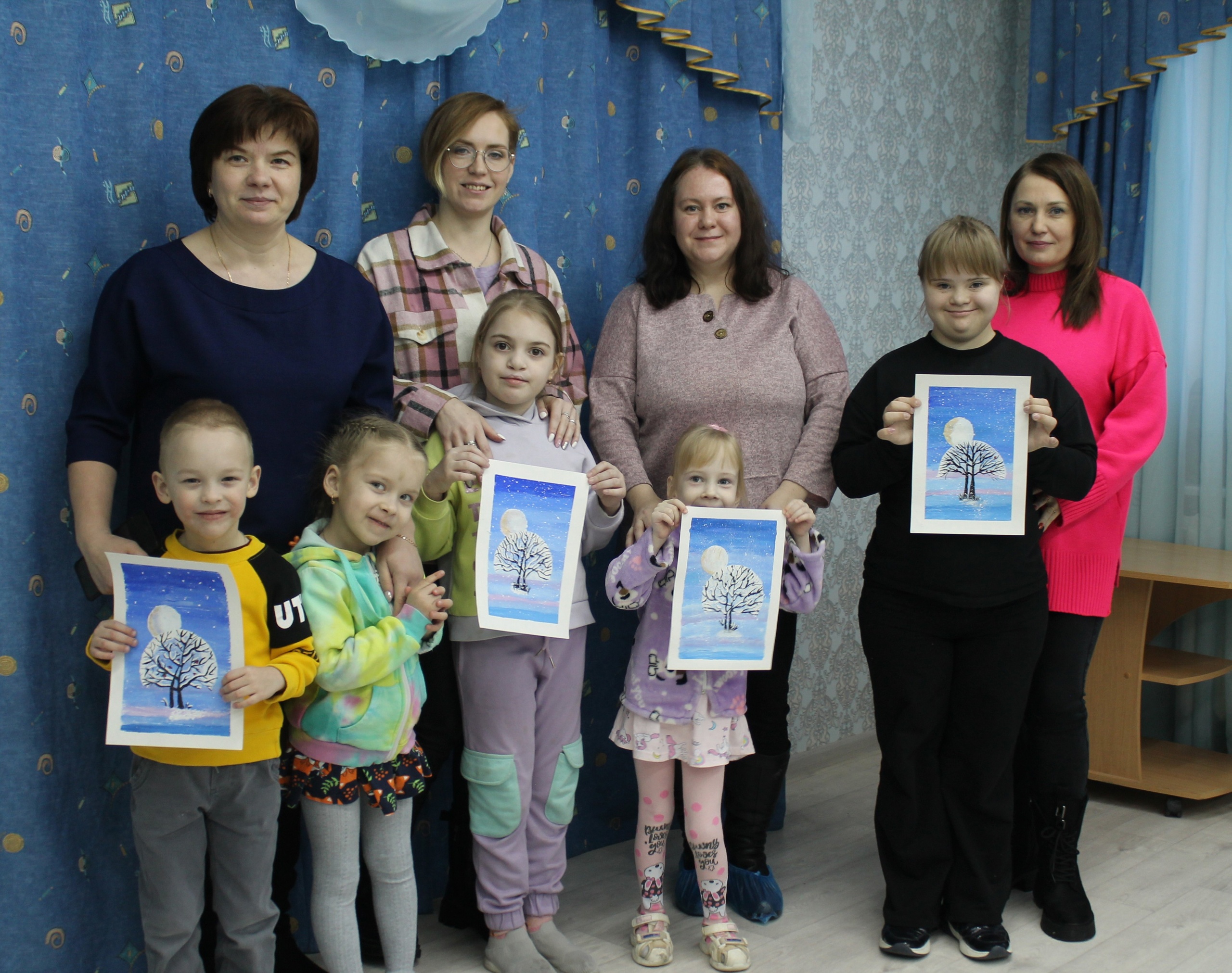 16 февраля состоялось очередная встреча в клубе «Мы вместе» для семей, воспитывающих детей – инвалидов