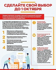 Набор социальных услуг: выбор необходимо сделать до 1 октября