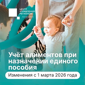 С 1 марта этого года изменился порядок учёта алиментов при назначении единого пособия